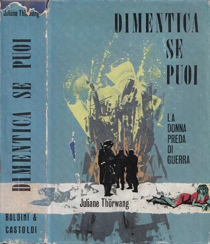 Dimentica, se puoi - copertina
