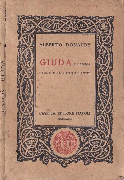 Giuda - copertina