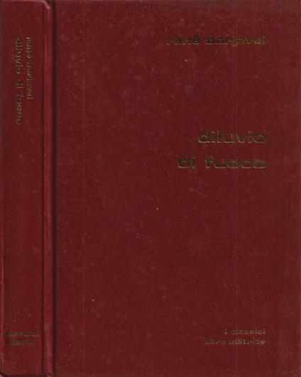 Diluvio di fuoco - René Barjavel - copertina