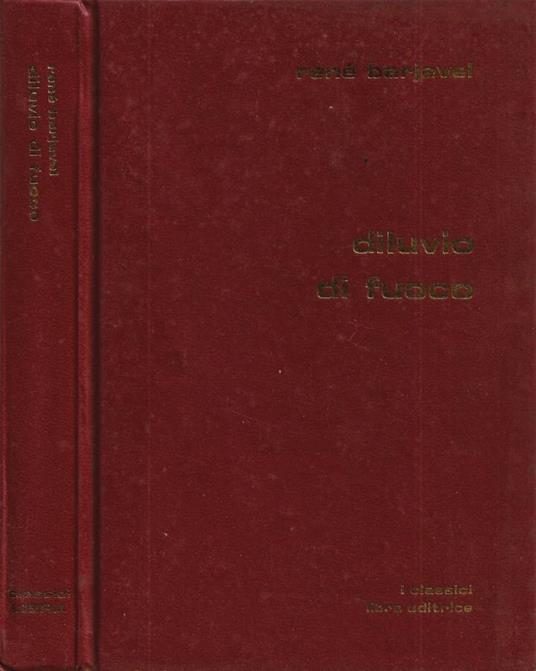 Diluvio di fuoco - René Barjavel - copertina