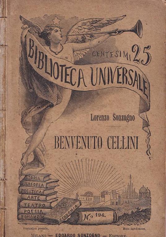 Benvenuto Cellini - copertina