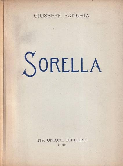 Sorella - copertina