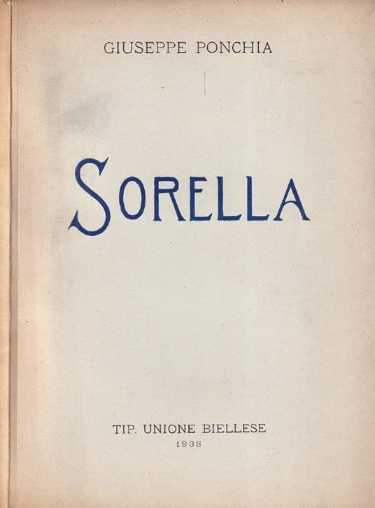 Sorella - copertina