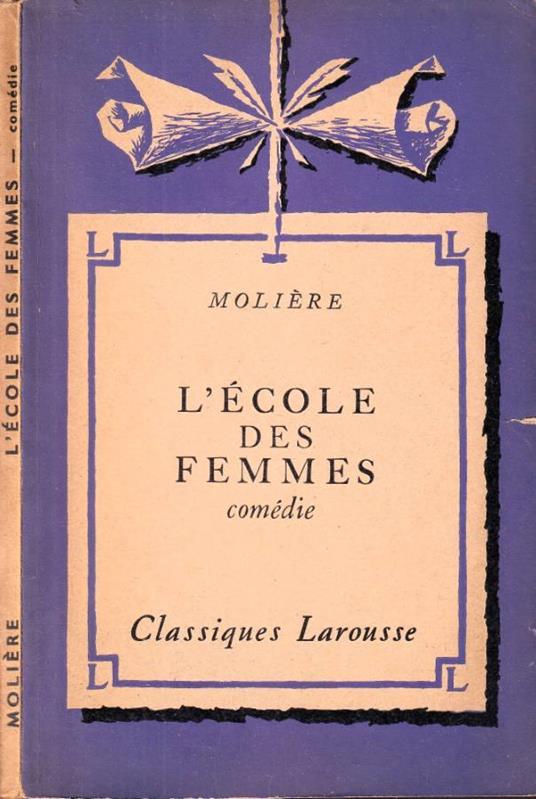 L'école des femmes - copertina
