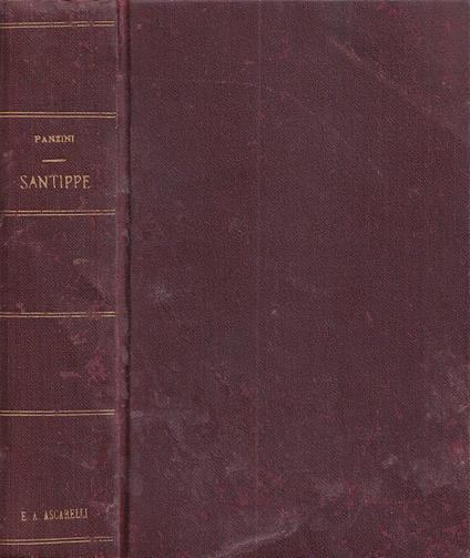 Santippe - Alfredo Panzini - copertina