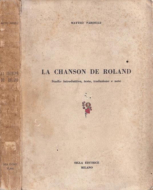 La chanson de Roland - copertina