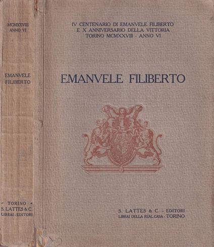 Emanuele Filiberto - copertina