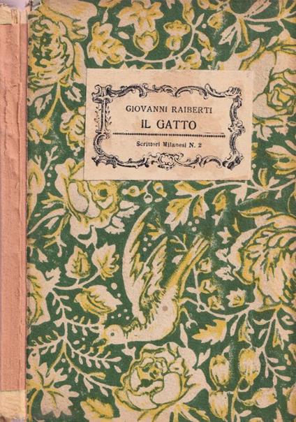 Il gatto - Giovanni Raiberti - copertina