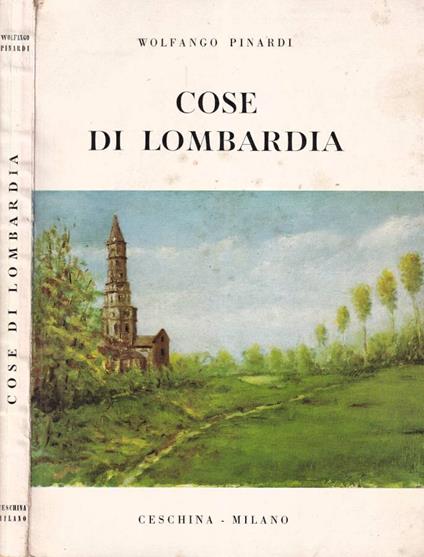 Cose di Lombardia - copertina