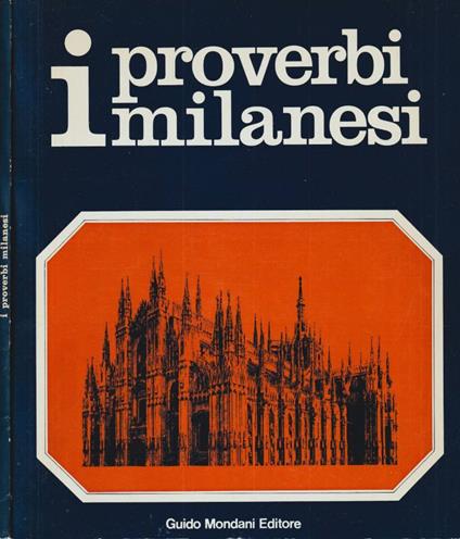 I proverbi milanesi - copertina