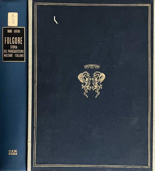 Folgore - Nino Arena - copertina