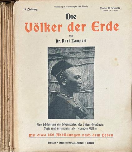 Die Volker der Erde - copertina