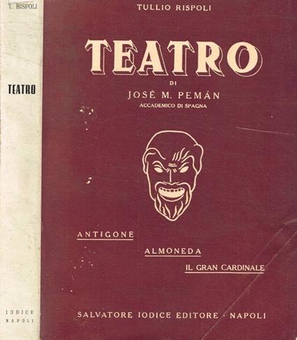 Teatro di José M.Peman - Tullio Rispoli - copertina