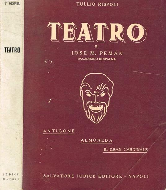 Teatro di José M.Peman - Tullio Rispoli - copertina