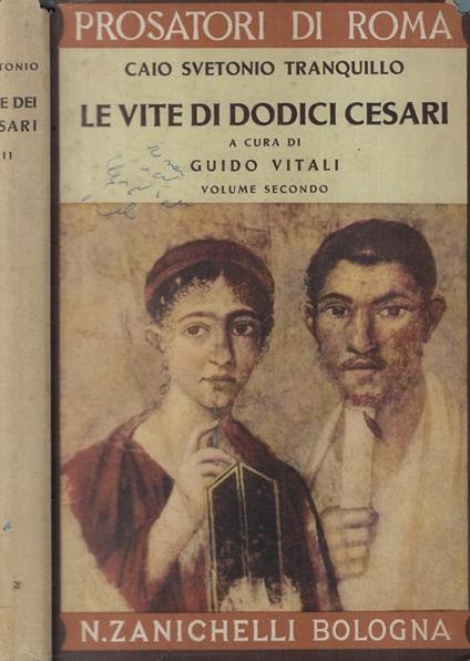 Le vite di dodici Cesari Vol. II - copertina