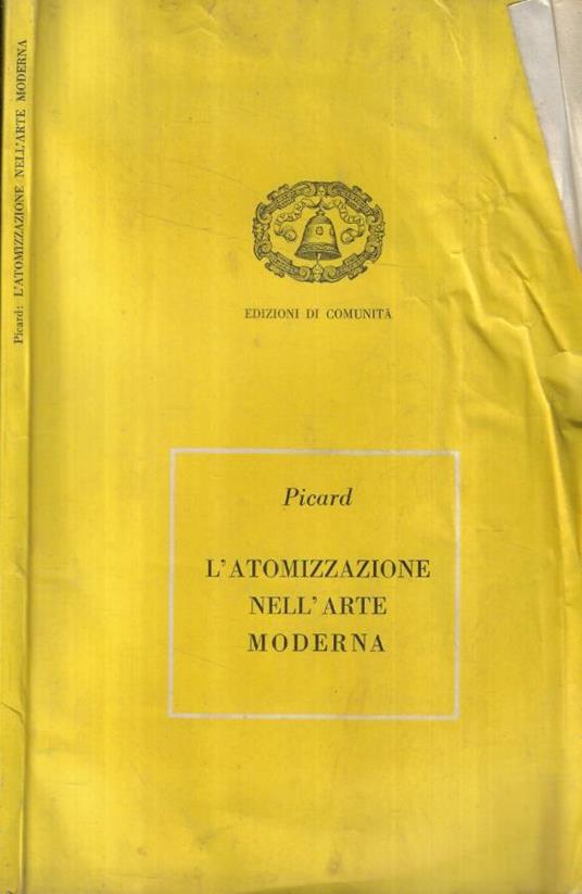 L'atomizzazione nell'arte moderna - copertina