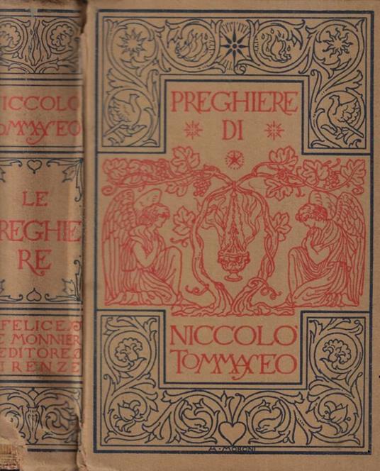 Preghiere - Niccolò Tommaseo - copertina