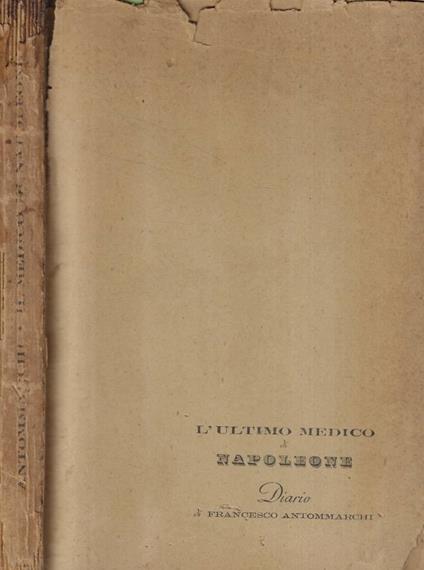 L'ultimo medico di Napoleone - copertina
