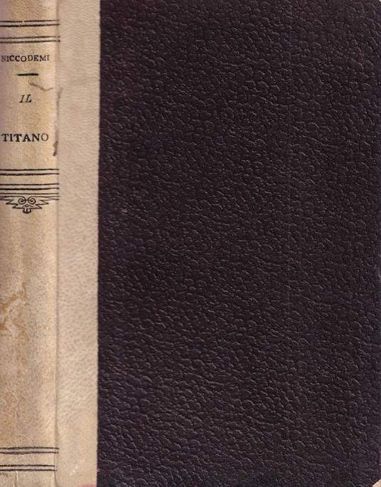 Il titano - Dario Niccodemi - copertina