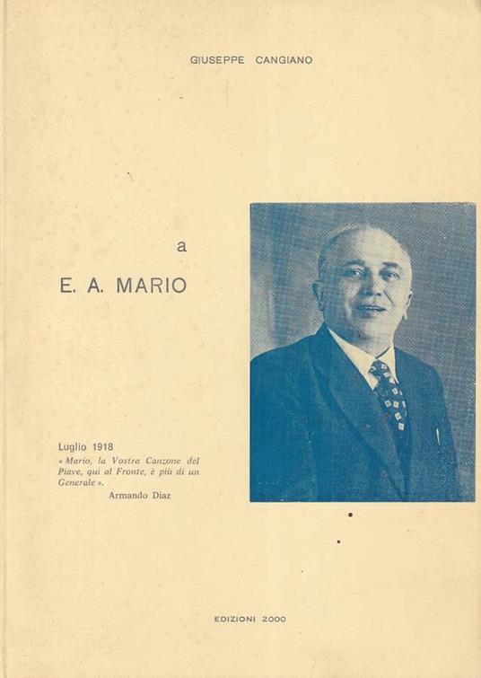 A E. A. Mario - Giuseppe Cangiano - copertina