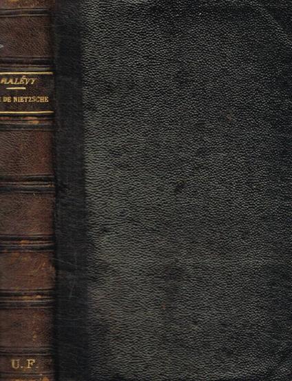 La vie de Frédéric Nietzsche - Daniel Halévy - copertina