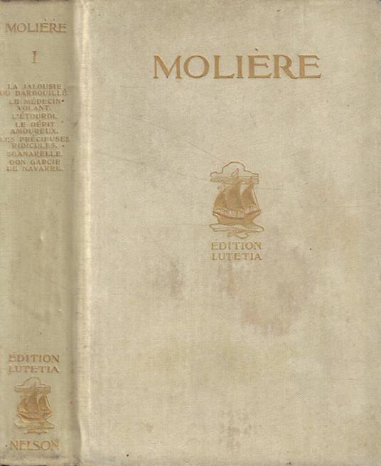Oeuvres completes tome premier - copertina