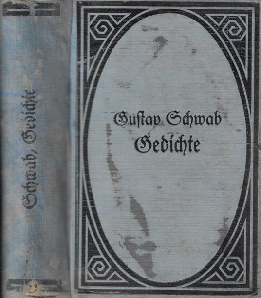 Gedichte - Gustav Schwab - copertina