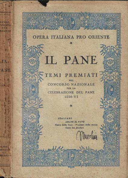 Il pane - copertina