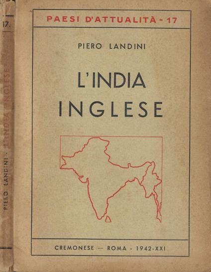 L'India inglese - copertina
