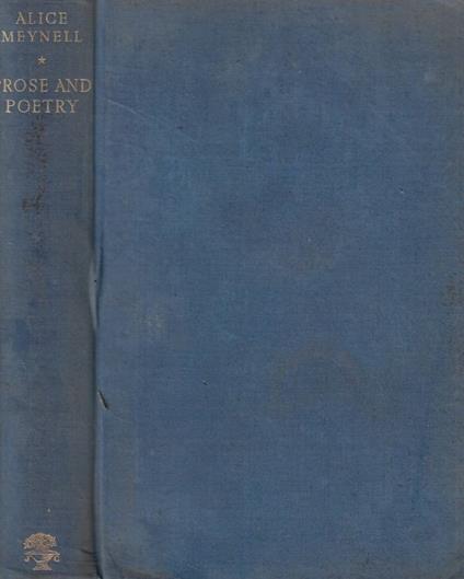 Prose and poetry - copertina
