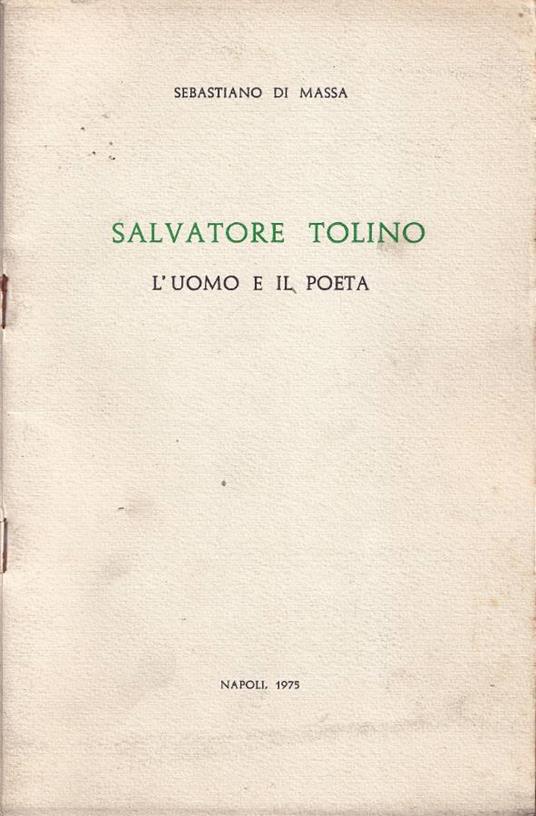 Salvatore Tolino - copertina