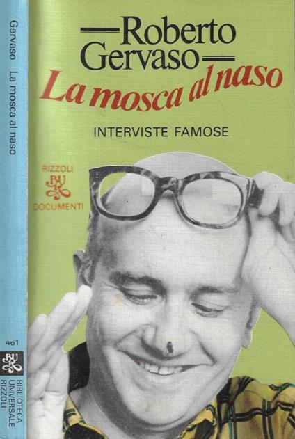 La mosca al naso - Roberto Gervaso - copertina
