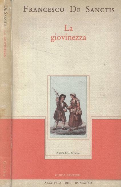 La giovinezza - Francesco De Sanctis - copertina