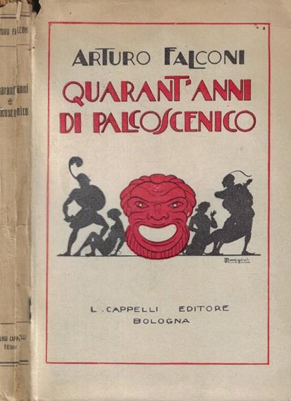 Quarant'anni di palcoscenico - copertina
