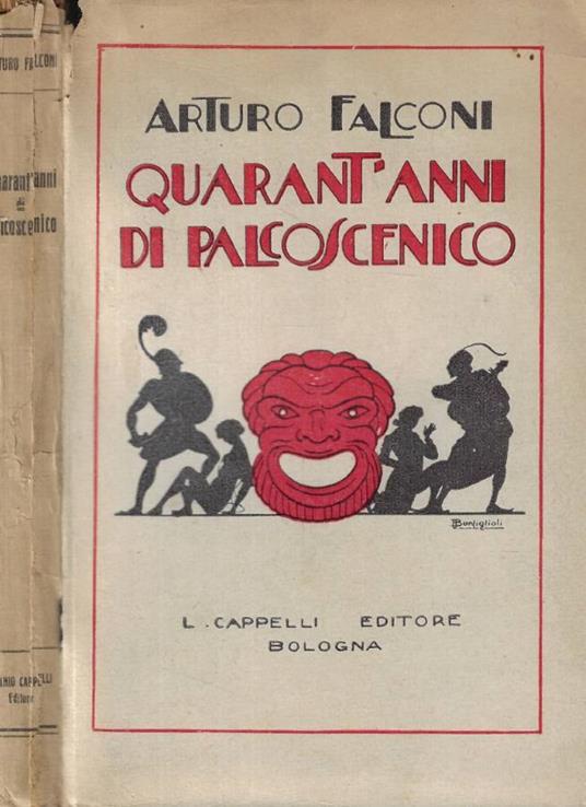 Quarant'anni di palcoscenico - copertina