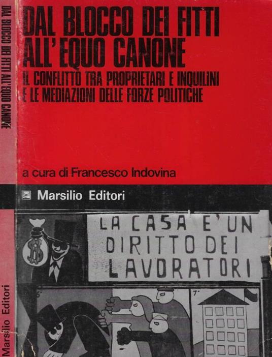 Dal blocco dei fitti all'equo canone - copertina