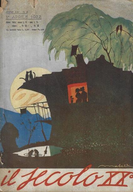 Il secolo XX° n. 4 Anno 1922 - copertina