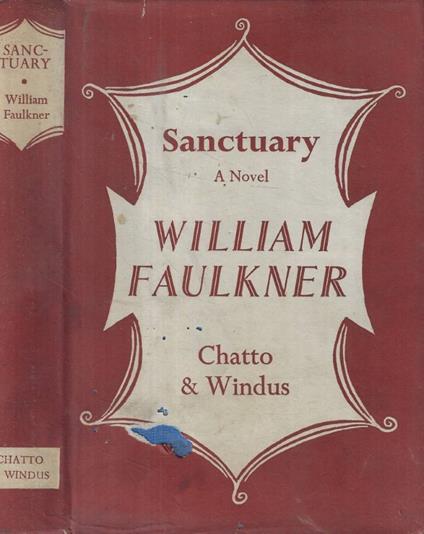 Sanctuary - William Faulkner - copertina