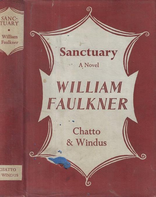 Sanctuary - William Faulkner - copertina