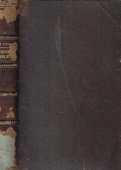 Poésies complétes - copertina