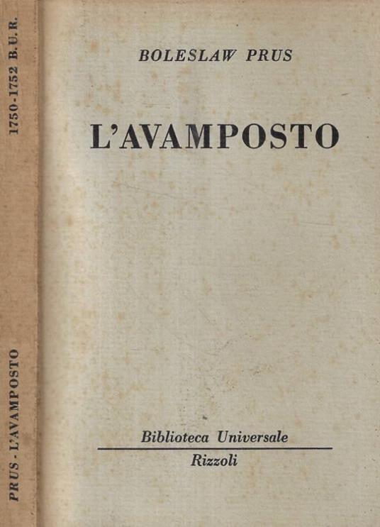 L'avamposto - Boleslaw Prus - copertina