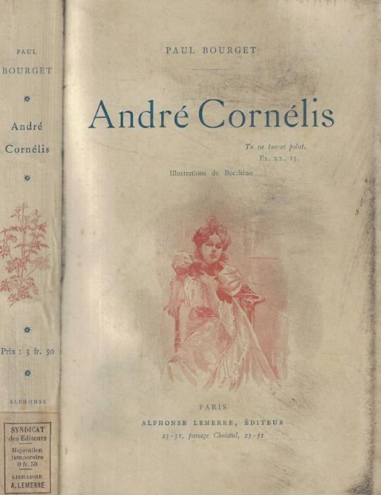 André Cornélis - Paul Bourget - copertina