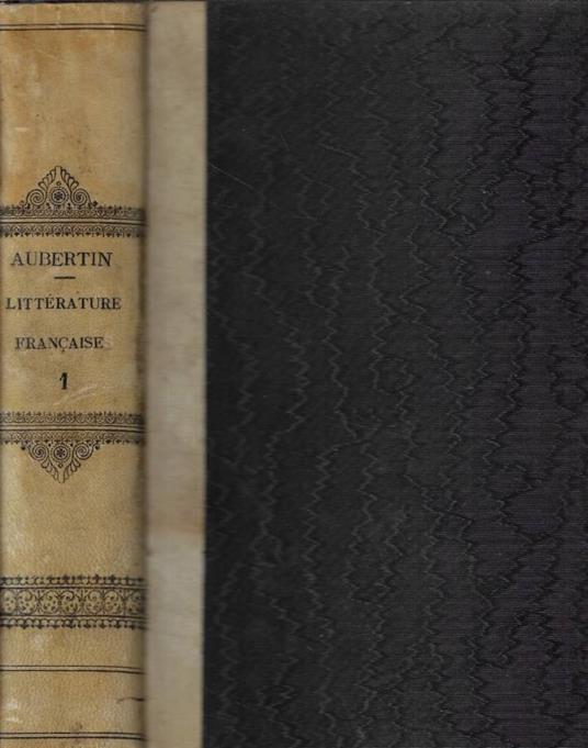 Histoire de la langue et de la littérature francaises au moy - copertina