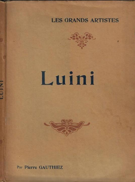 Luini - copertina