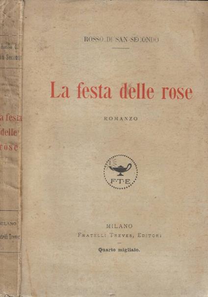 La festa delle rose - copertina