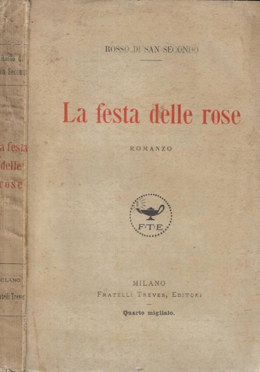 La festa delle rose - copertina