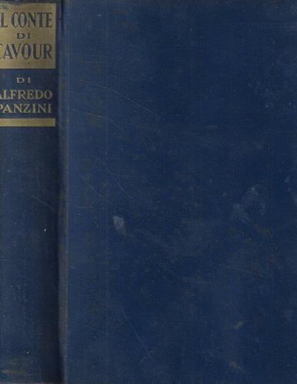 Il Conte di Cavour - Alfredo Panzini - copertina