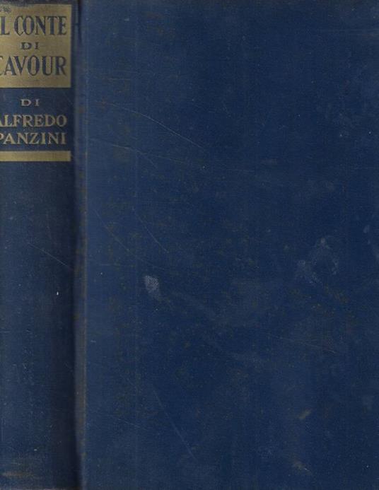 Il Conte di Cavour - Alfredo Panzini - copertina