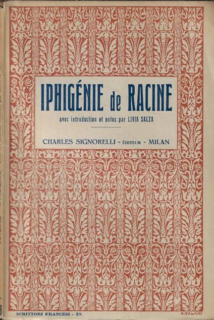 Iphigénie - copertina