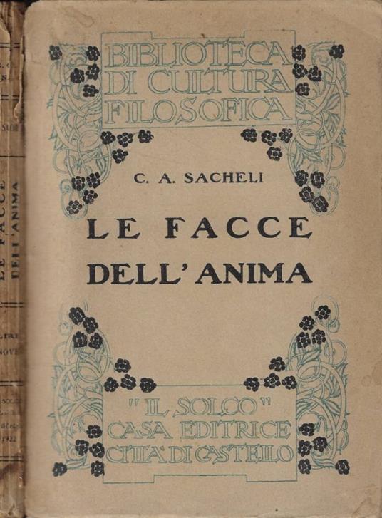 Le facce dell'anima - copertina